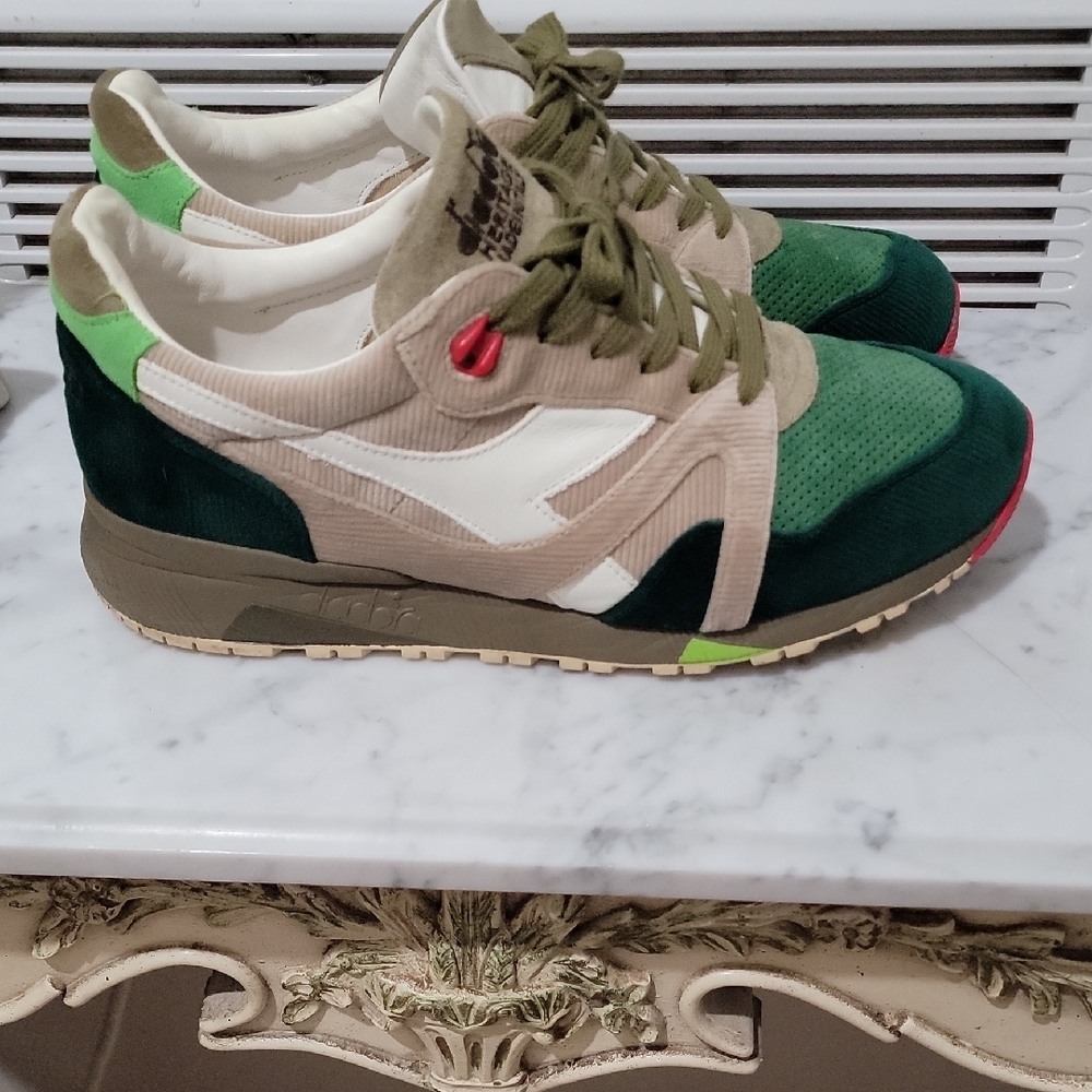 Diadora N9000 Heritage "Cimi Di Rapa" By Leo Colacicco Sz9.5 M